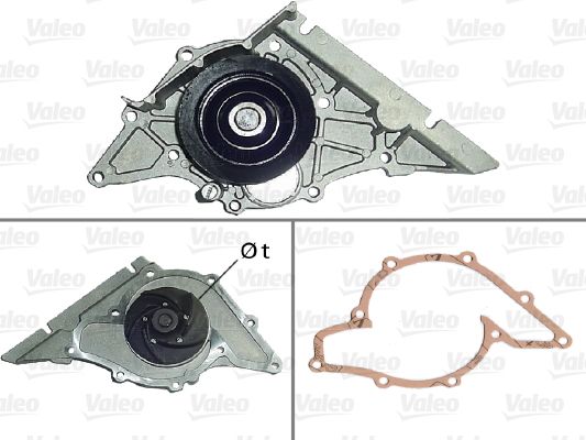 Water Pump, engine cooling VALEO 506794