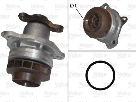 Water Pump, engine cooling VALEO 506902