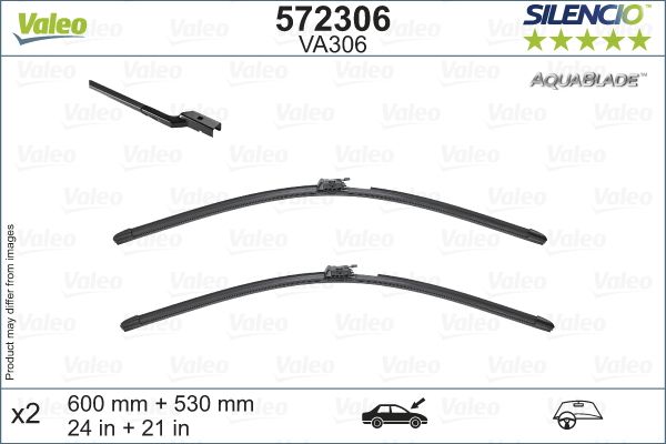 Wiper Blade VALEO 572306