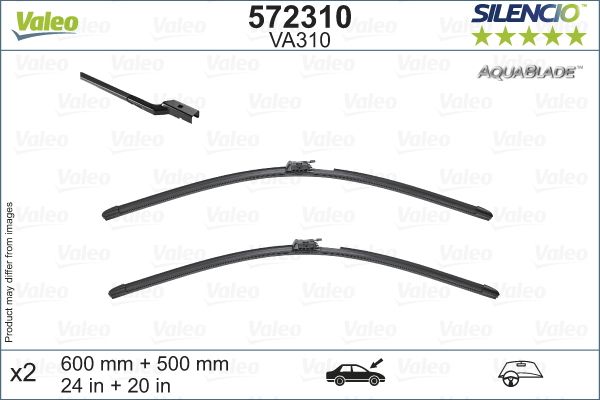 Wiper Blade VALEO 572310