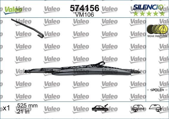 Valytuvai VALEO 574156