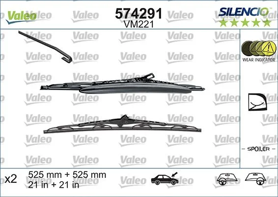 Valytuvai VALEO 574291