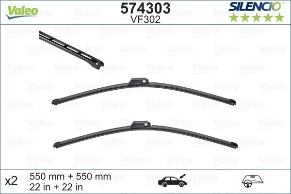 Wiper Blade VALEO 574303