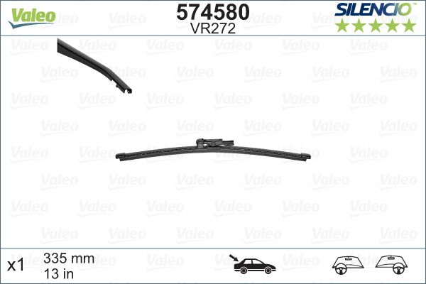 Wiper Blade VALEO 574580