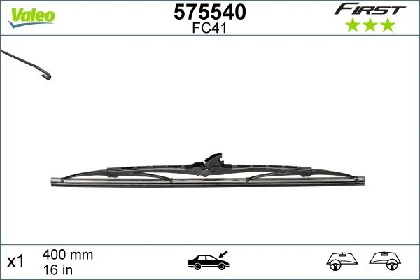 Щітка двірника VALEO 575540