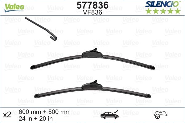 Wiper Blade VALEO 577836