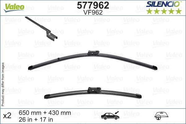 Torkarblad VALEO 577962