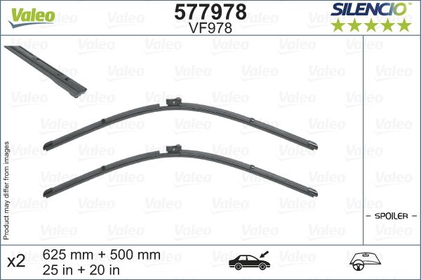 Wiper Blade VALEO 577978