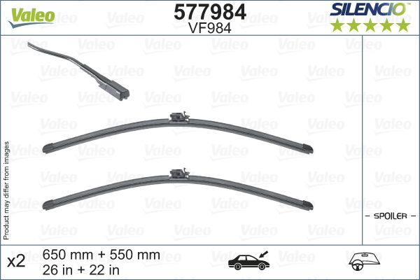 Wiper Blade VALEO 577984