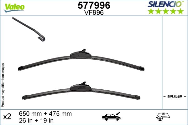 Wiper Blade VALEO 577996