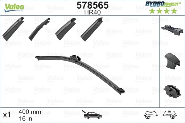 Wiper Blade VALEO 578565
