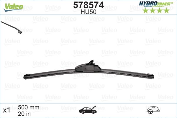 Wiper Blade VALEO 578574