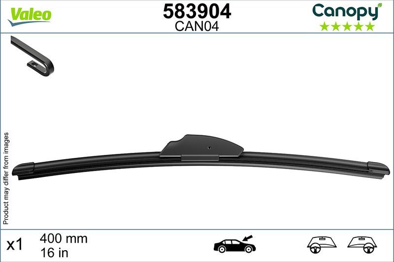 Wiper Blade VALEO 583904