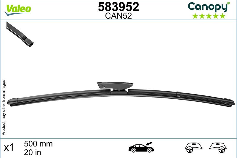 Wiper Blade VALEO 583952