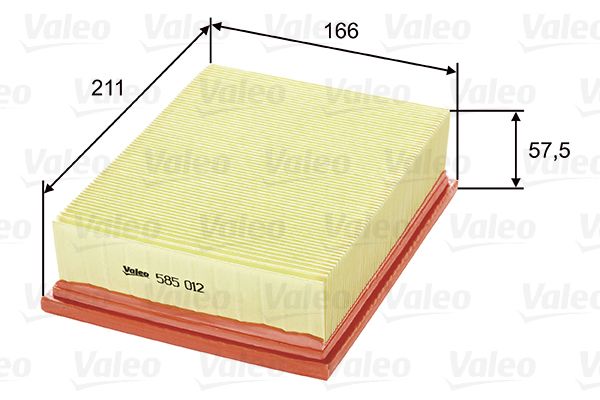 Oro filtras VALEO 585012