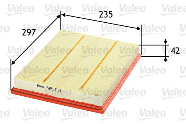 Air Filter VALEO 585013