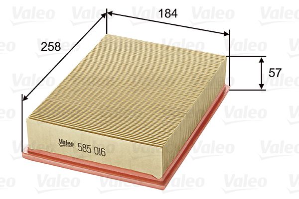 Air Filter VALEO 585016