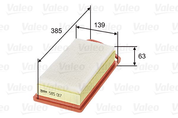 Air Filter VALEO 585017