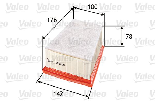 Oro filtras VALEO 585026