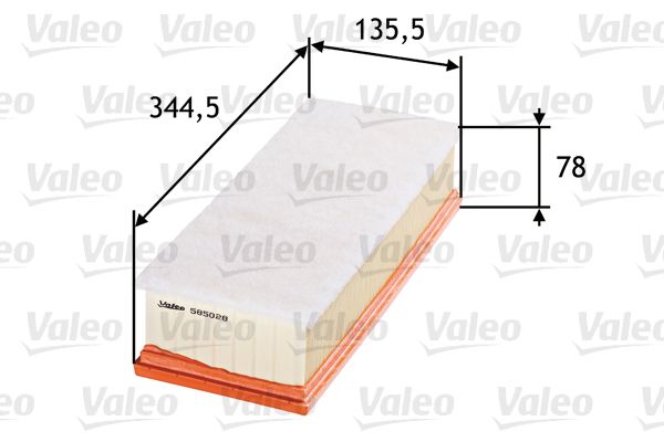 Oro filtras VALEO 585028