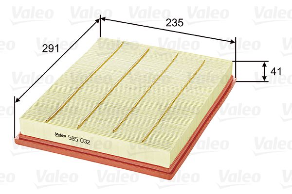 Oro filtras VALEO 585032