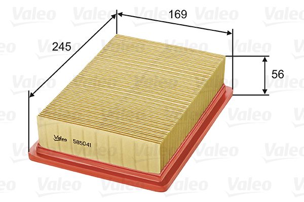 Air Filter VALEO 585041