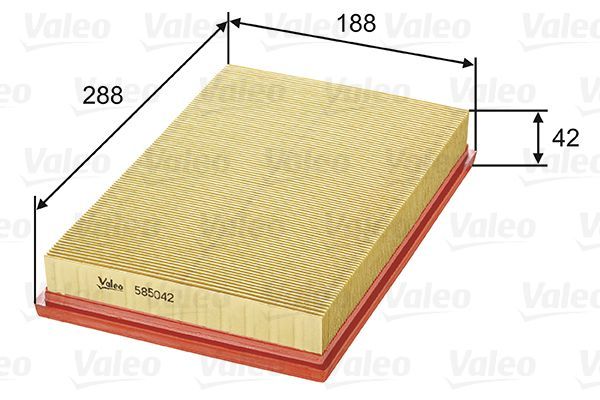 Повітряний фільтр VALEO 585042