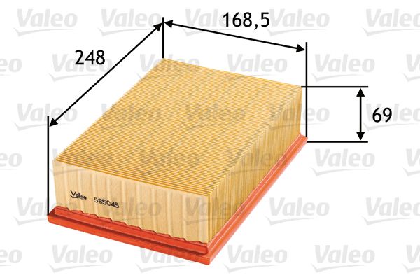 Oro filtras VALEO 585045