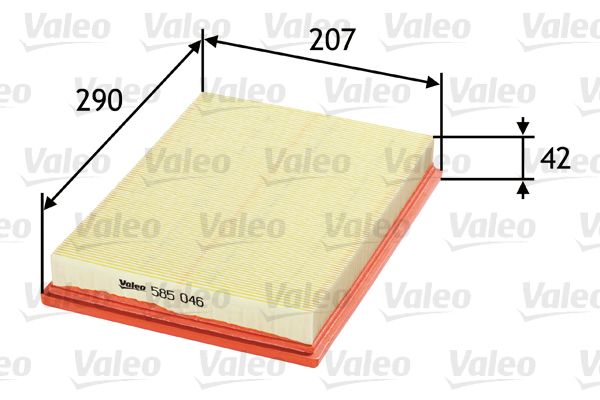 Oro filtras VALEO 585046