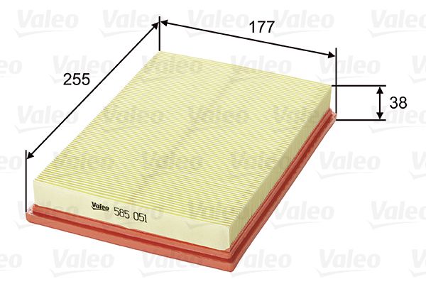 Oro filtras VALEO 585051