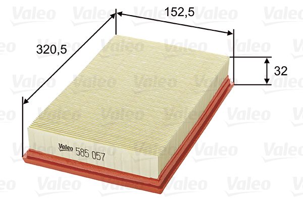 Oro filtras VALEO 585057