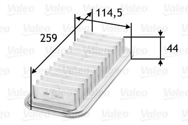 Oro filtras VALEO 585059