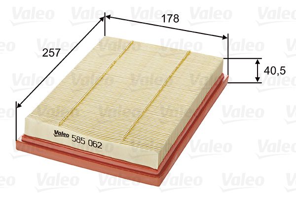 Air Filter VALEO 585062