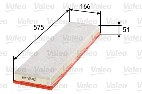 Oro filtras VALEO 585067