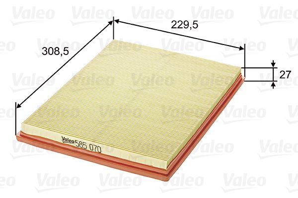 Oro filtras VALEO 585070