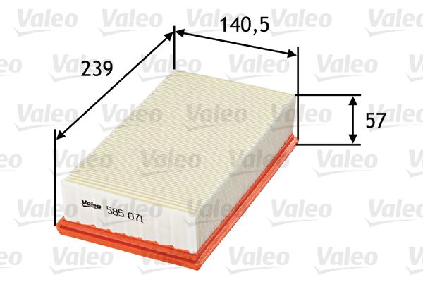 Oro filtras VALEO 585071