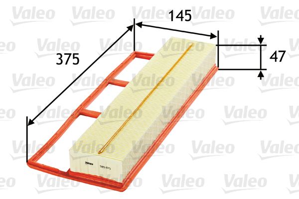 Oro filtras VALEO 585075