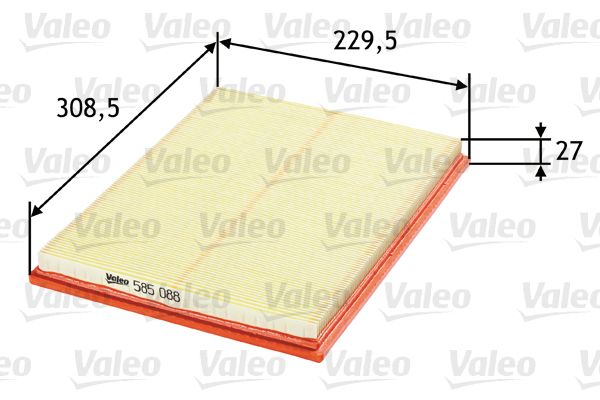 Oro filtras VALEO 585088