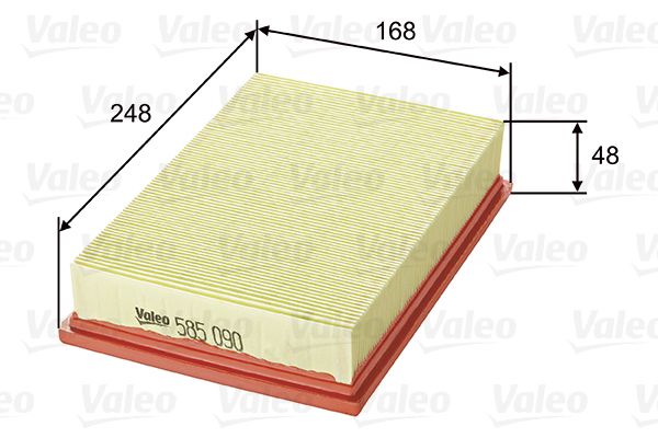 Oro filtras VALEO 585090