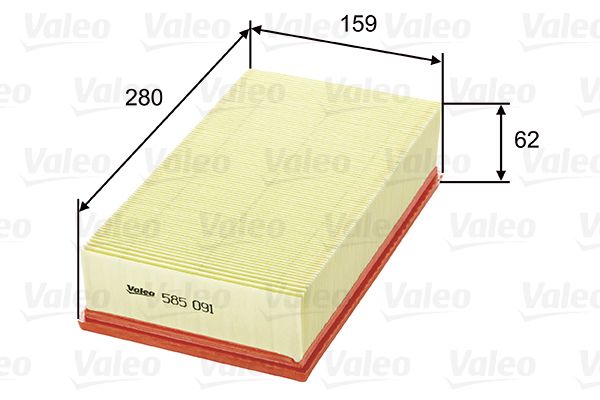 Oro filtras VALEO 585091