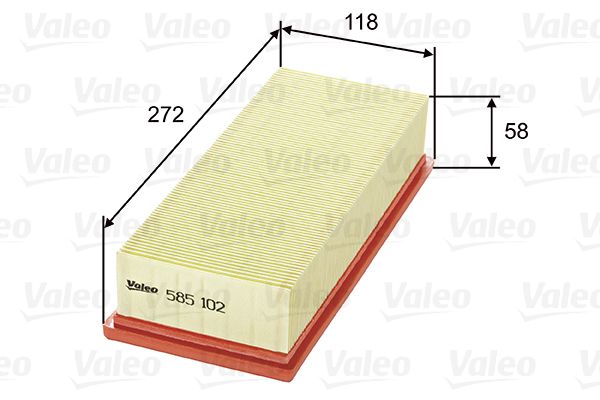 Oro filtras VALEO 585102