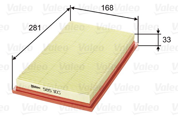 Oro filtras VALEO 585103