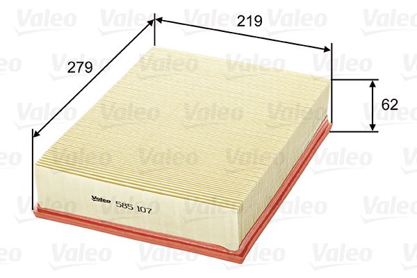 Filtro de Ar VALEO 585107
