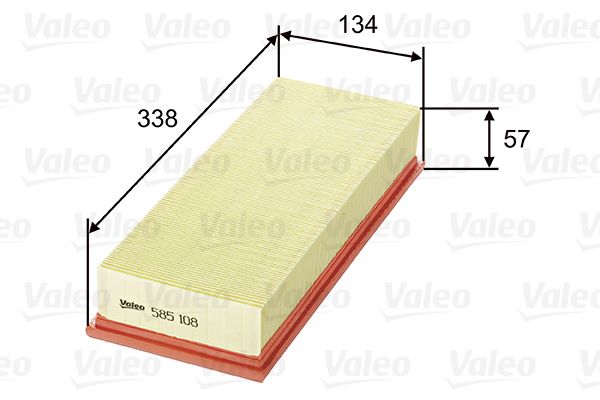 Oro filtras VALEO 585108