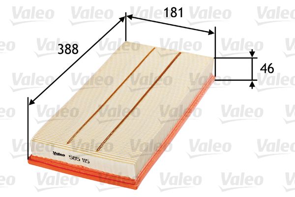 Air Filter VALEO 585115