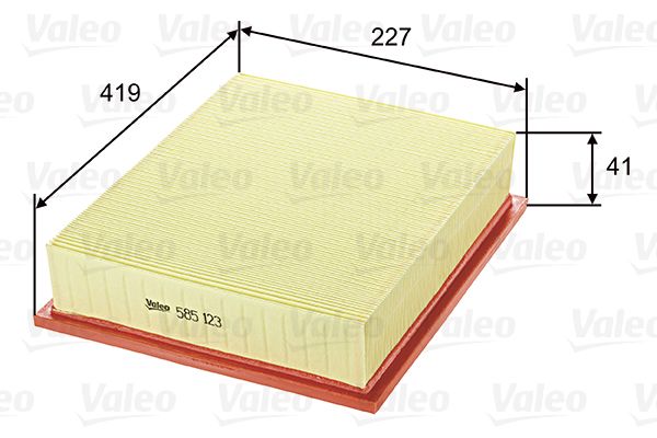 Oro filtras VALEO 585123