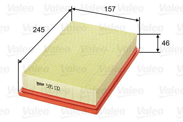 Oro filtras VALEO 585132