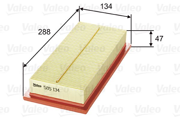 Oro filtras VALEO 585134