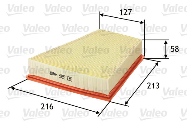 Air Filter VALEO 585136