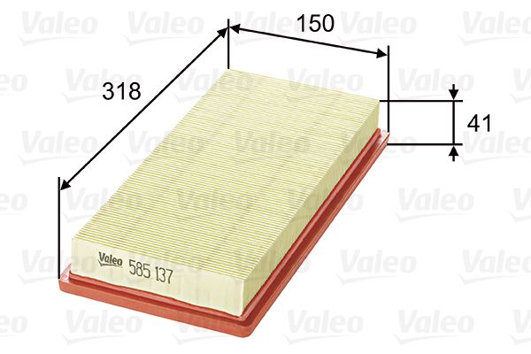 Oro filtras VALEO 585137